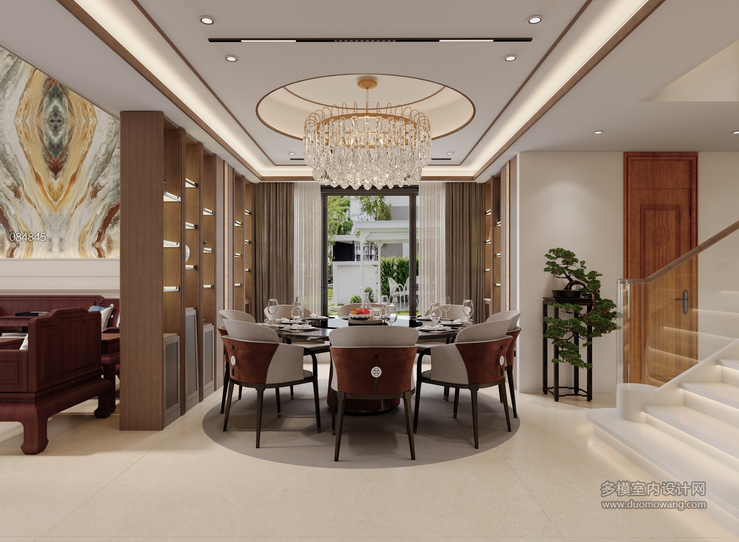 新中式餐厅静态