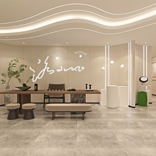 现代 美容店 大厅01