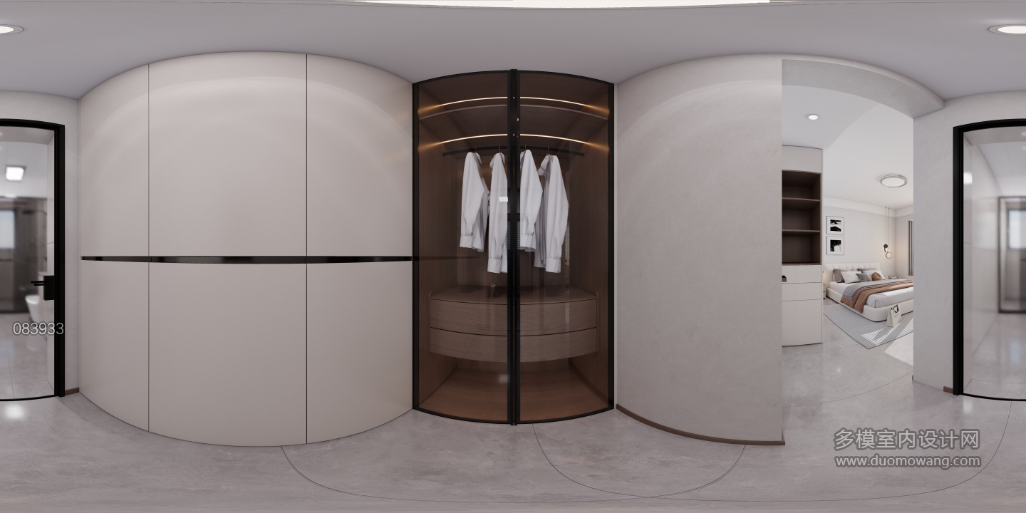 现代-衣帽间