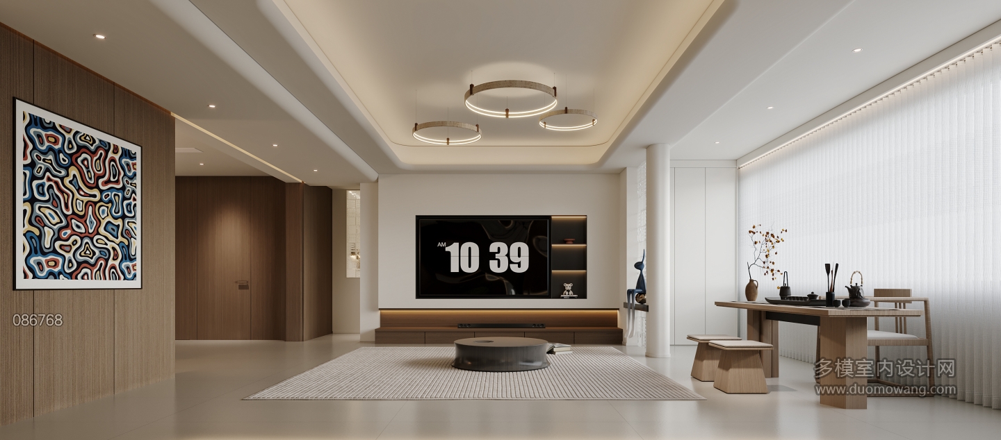 现代电视背景特写