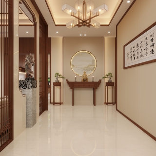 新中式入户玄关