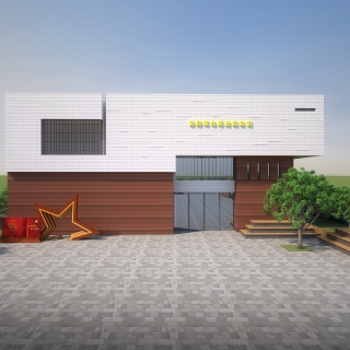 建筑方案2透视