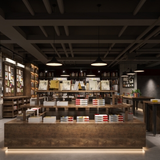 工业风 书店 1
