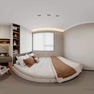 意式男孩房全景