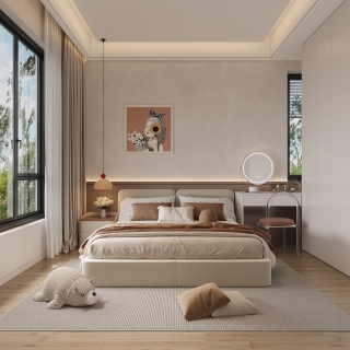 现代三楼女儿房单张