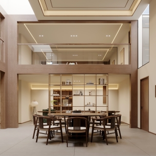 宋式美学负二茶室