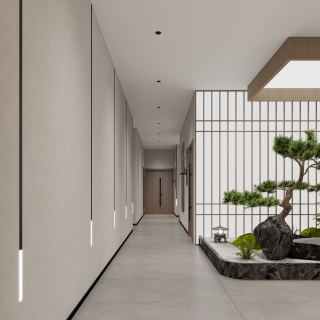 新中式过道