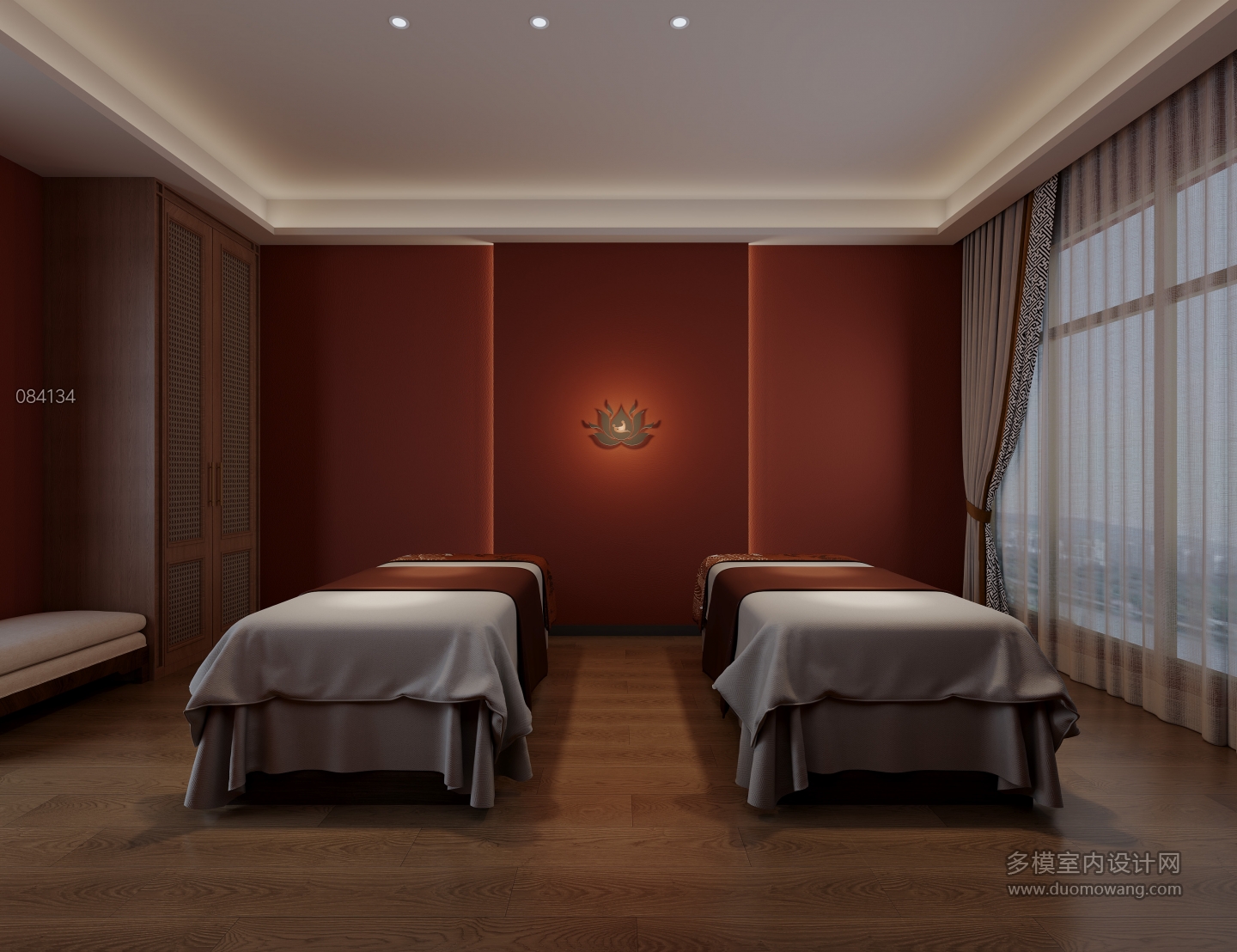 泰式按摩双人SPA房