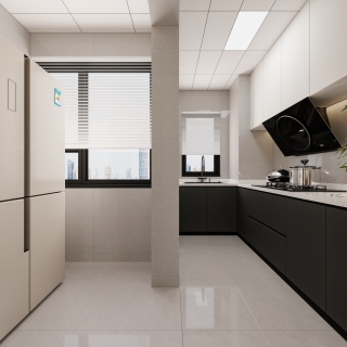 现代中古厨房01