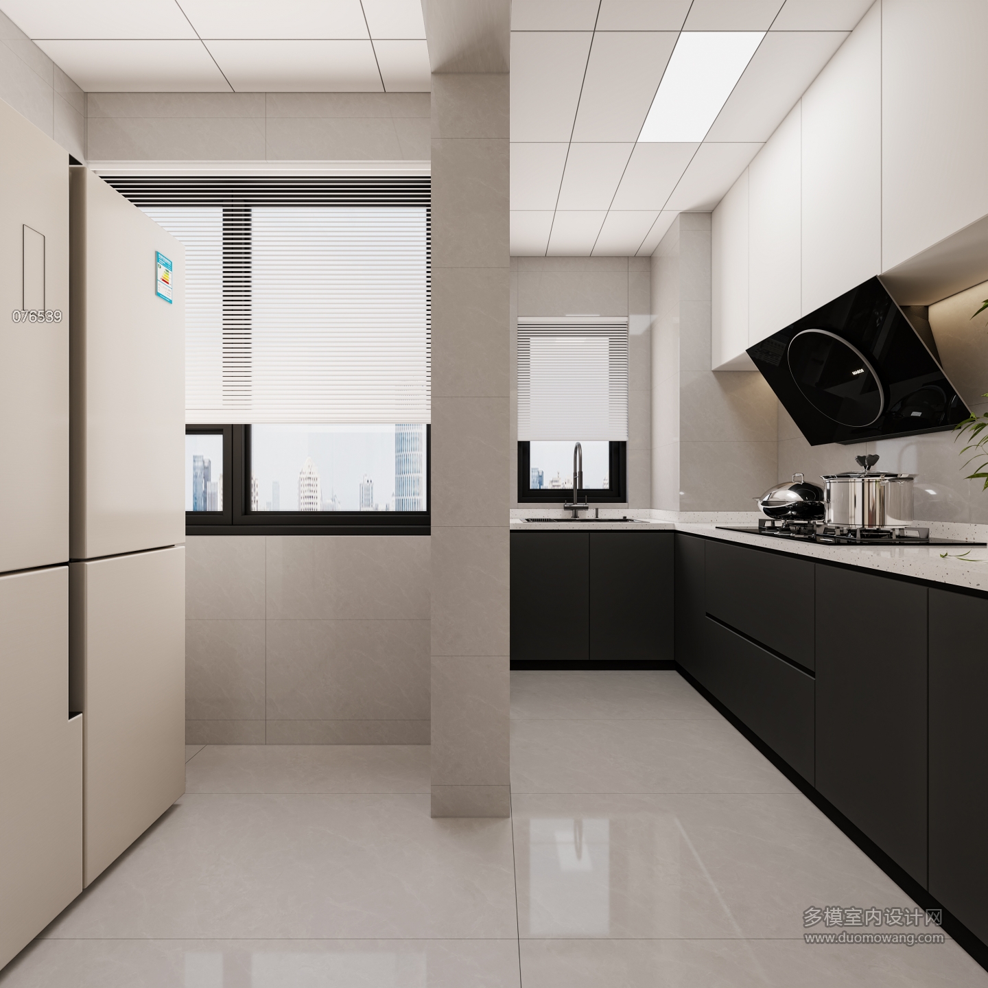 现代中古厨房01