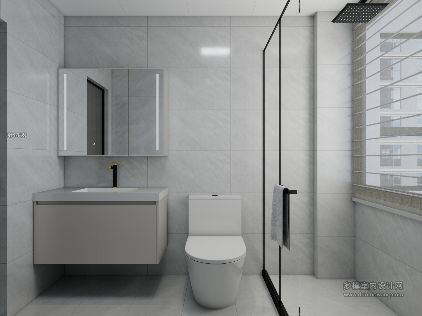 现代-1号楼D户型（公卫）单张