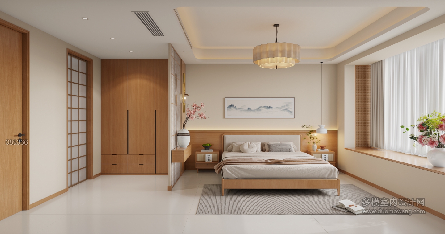 5中式宋氏美学主卧单张