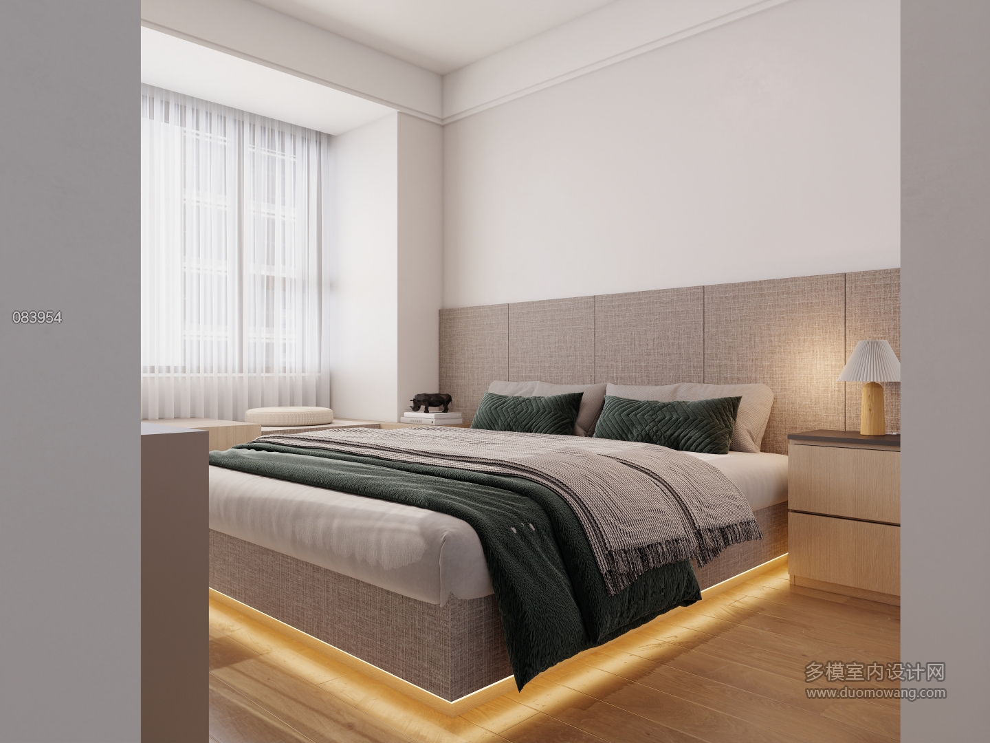 现代-主卧单张