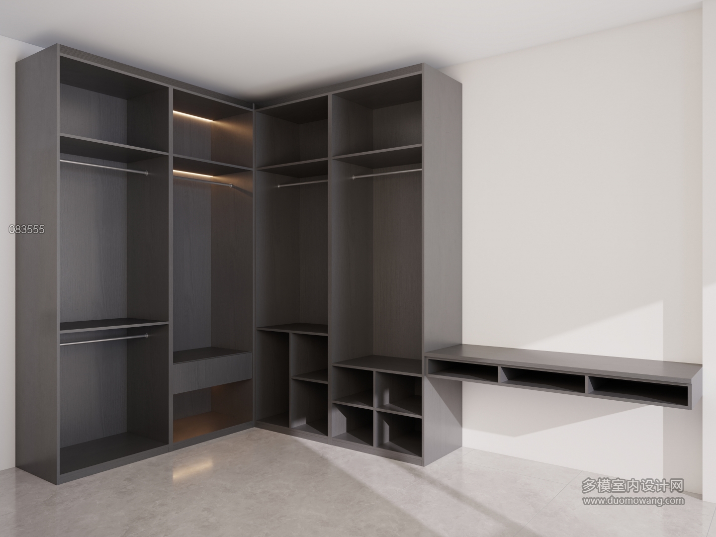 柜子内部结构-女儿房