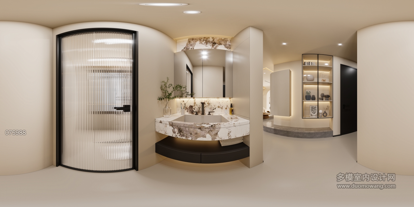 现代客卫干区-全景