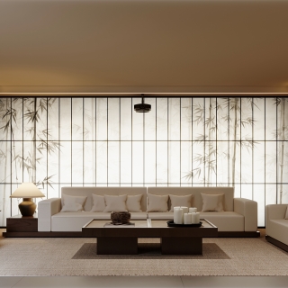 宋式美学负二影音室