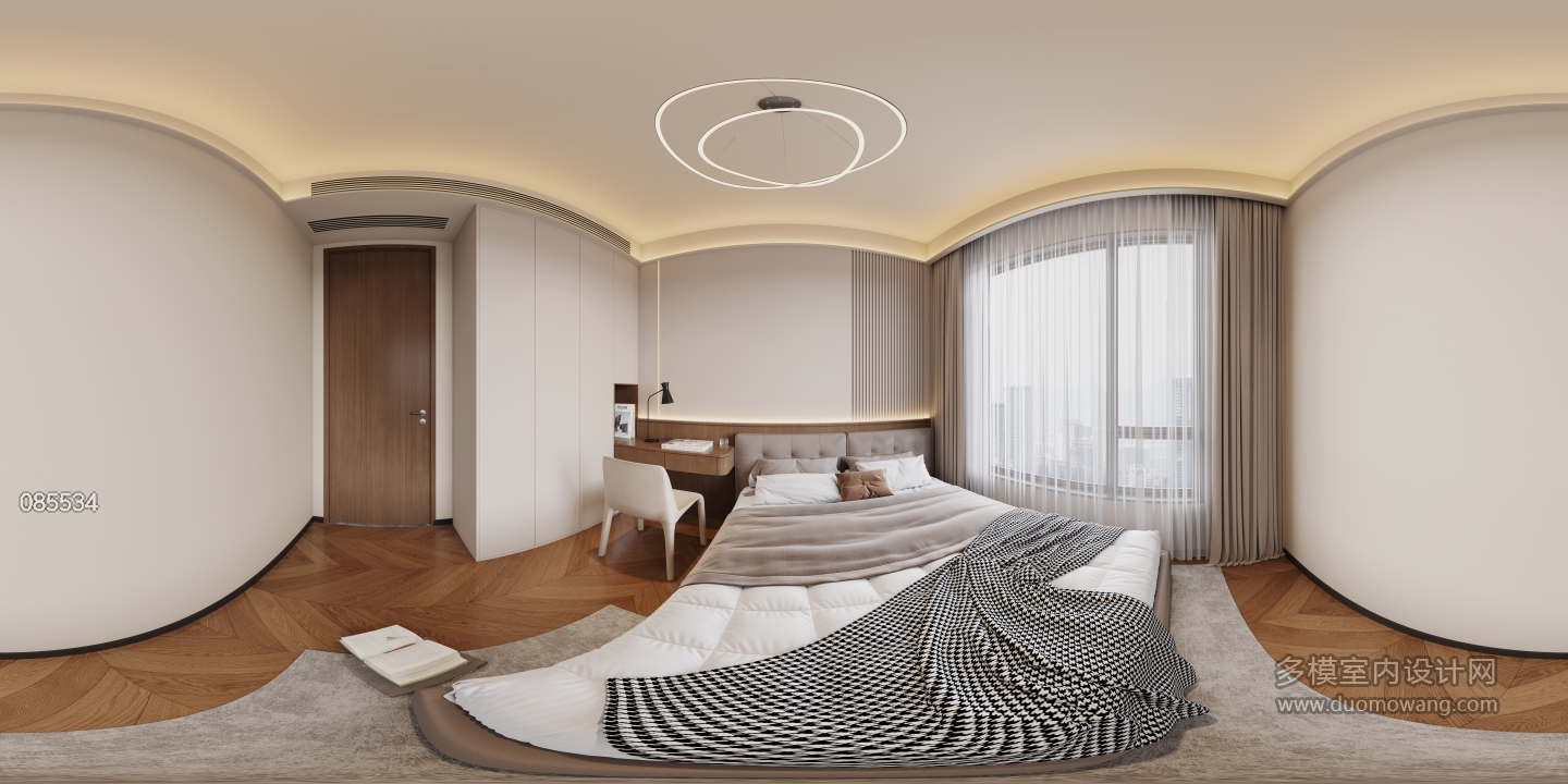 10现代客卧全景