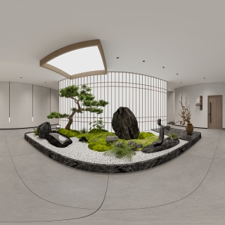 新中式过道