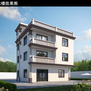 自建房外观透视