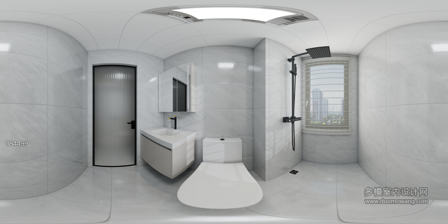 现代-2号楼C户型（主卫）