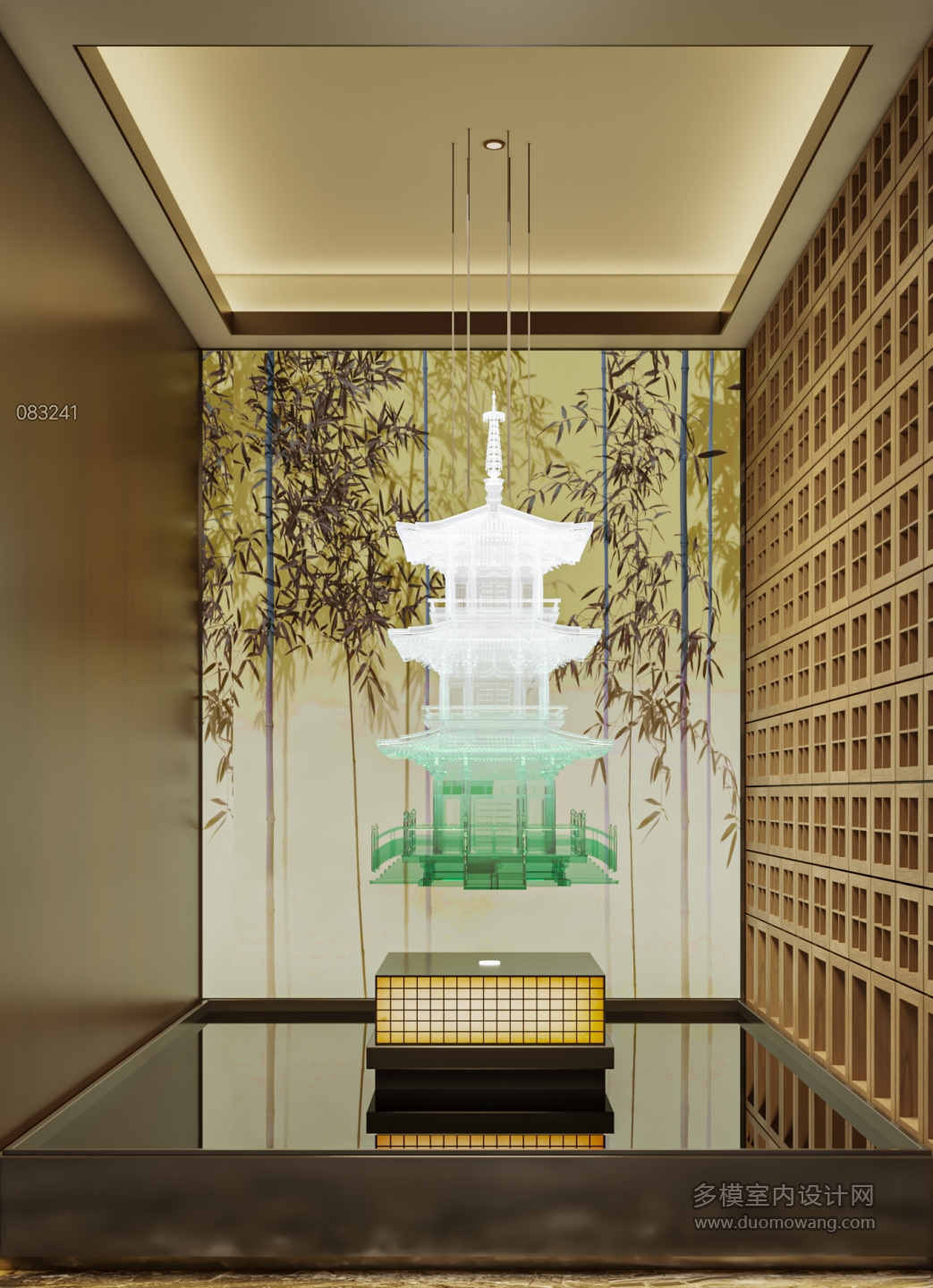 新中式酒店公区单张5