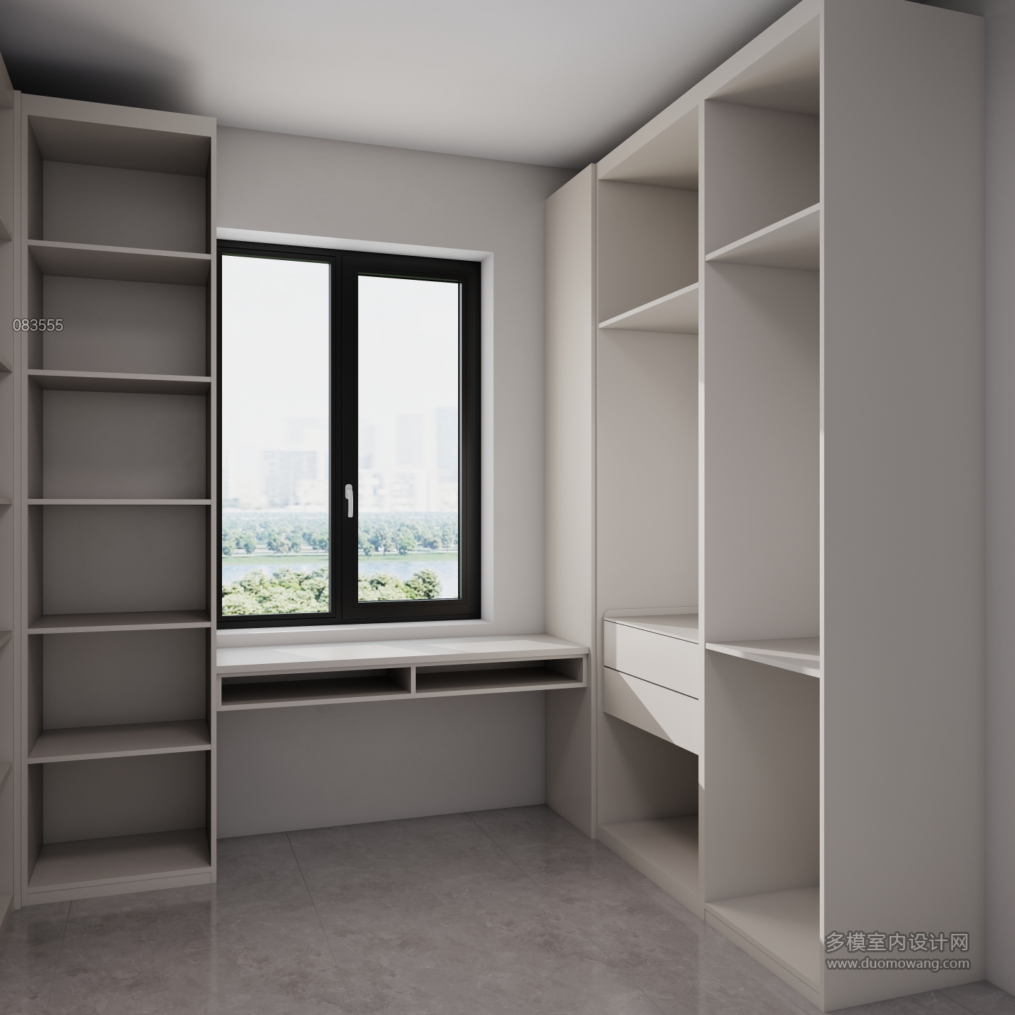 柜子内部结构-衣帽间2