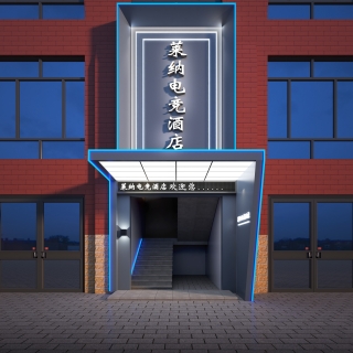 门头透视
