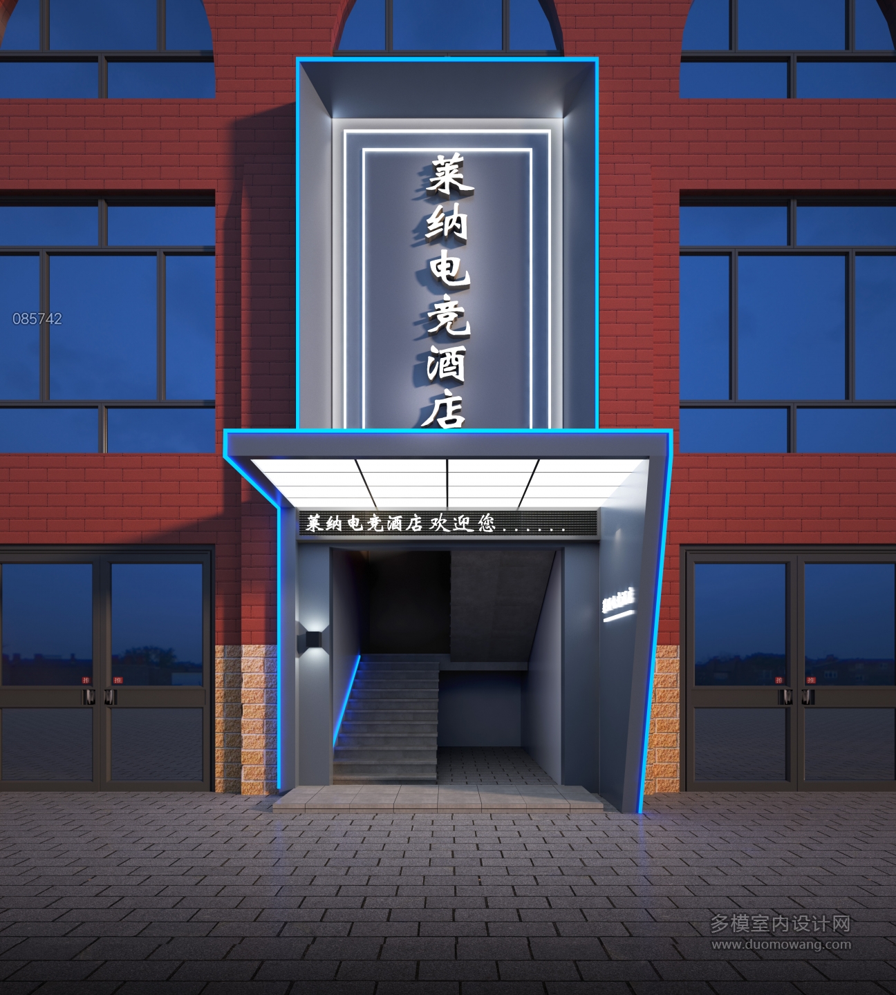 门头透视