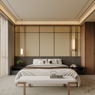 宋式美学三层主卧