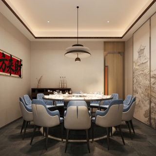 新中式餐厅餐包静态a