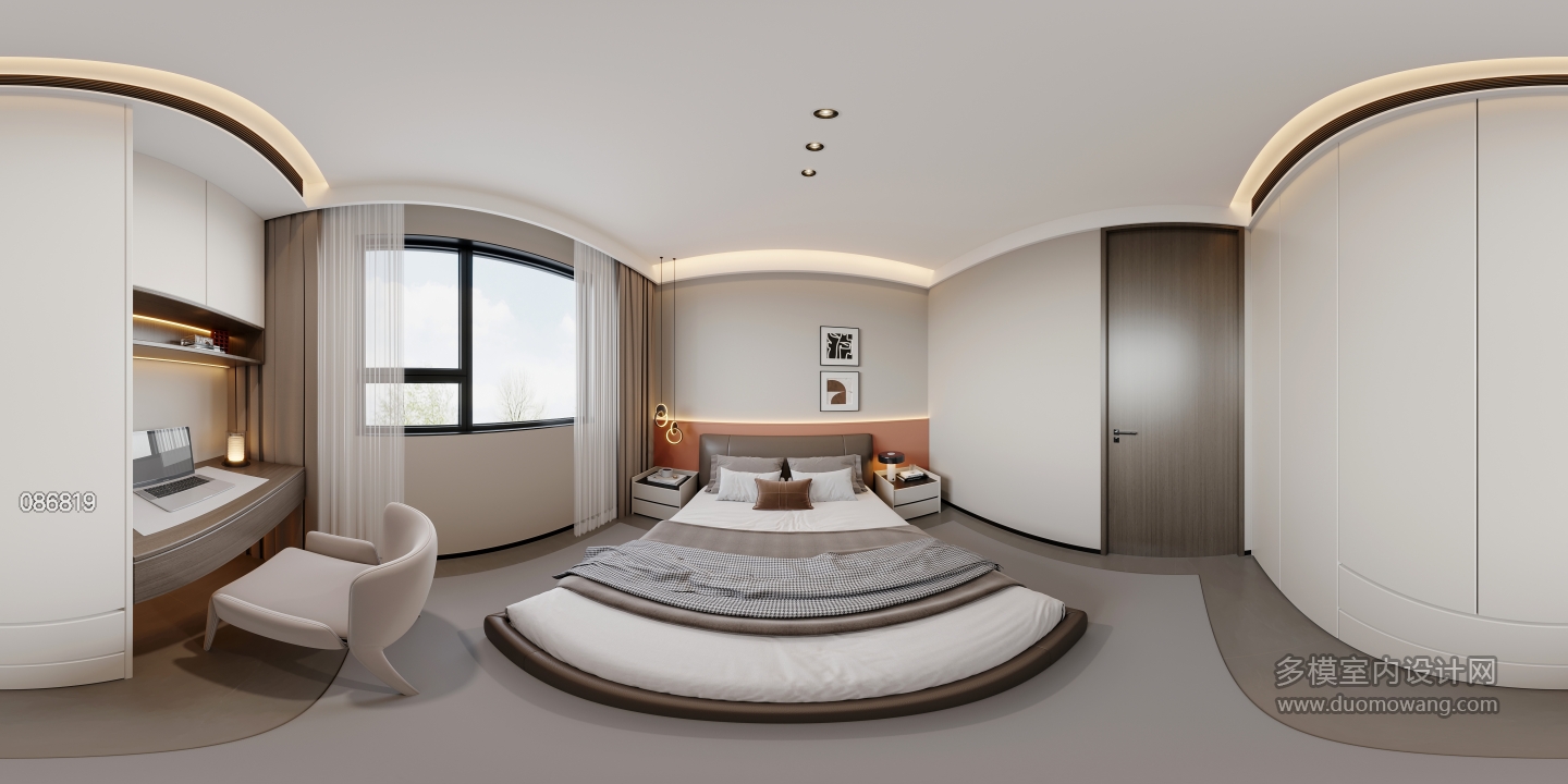 意式次卧全景