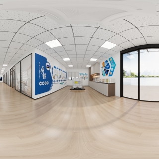 现代办公室展示区
