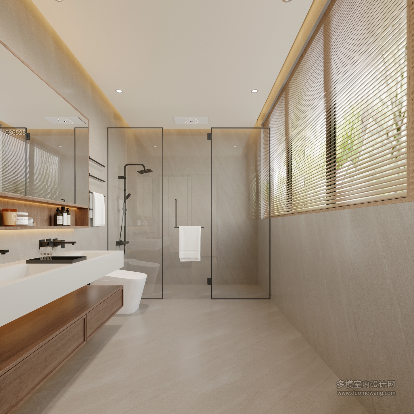 宋式美学三层主卫