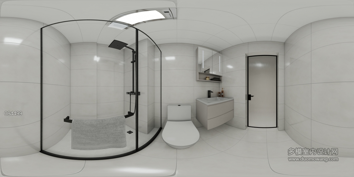 现代-1号楼A户型（无窗公卫）