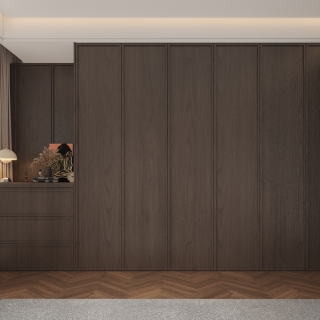 现代二楼背靠背柜子2