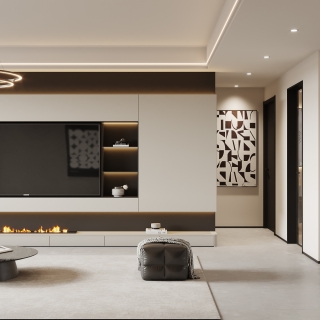 现代客餐厅特写B