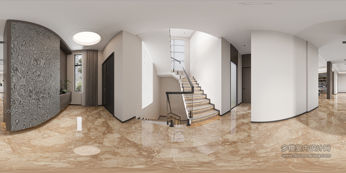 现代一楼楼梯 360