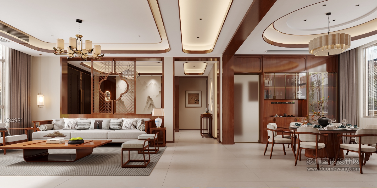 宋氏客厅沙发墙