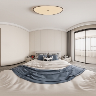 现代儿童房-全景