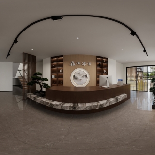茶楼前台