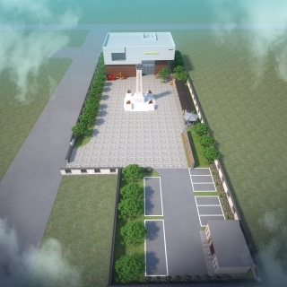 建筑方案2鸟瞰