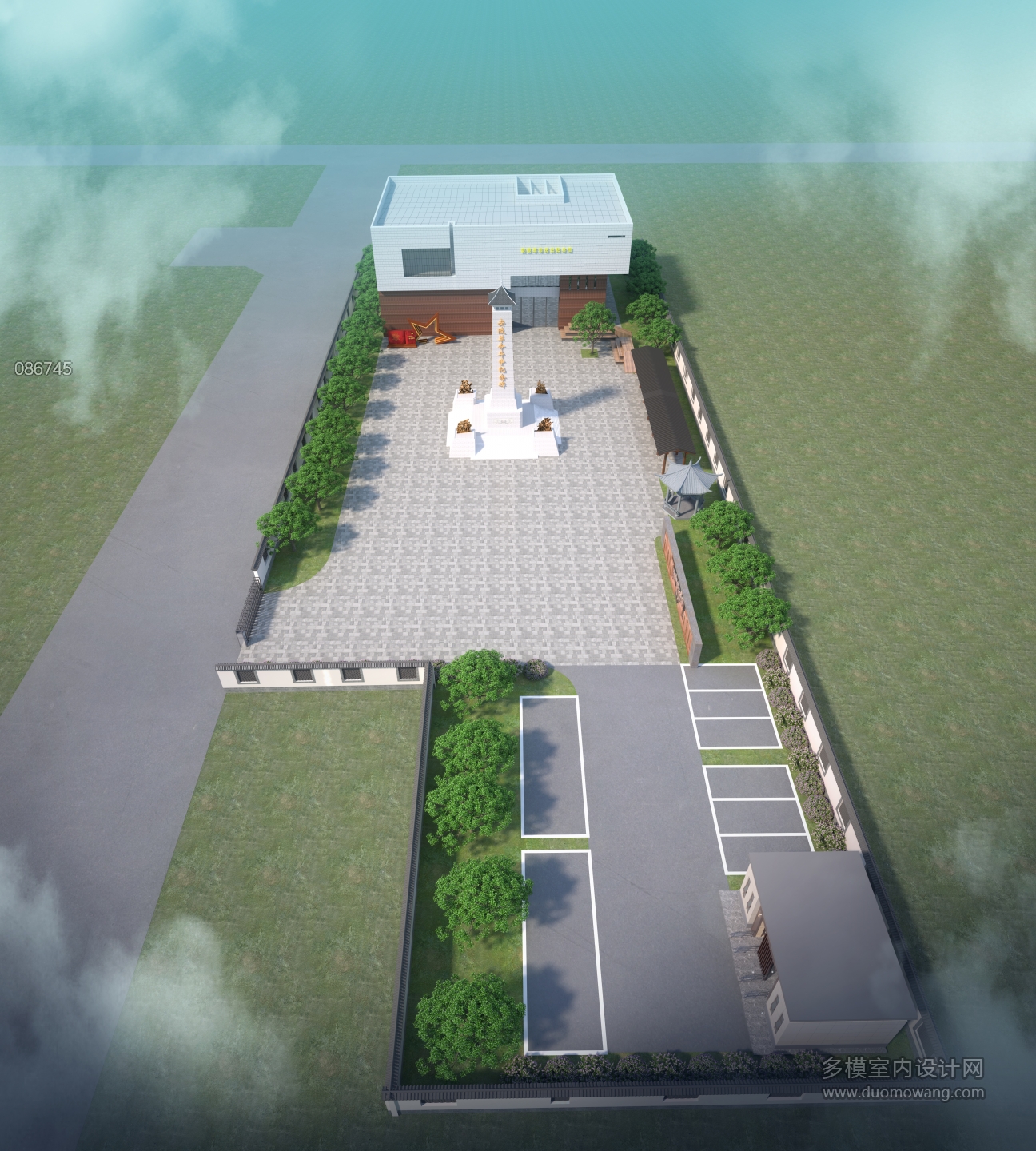 建筑方案2鸟瞰