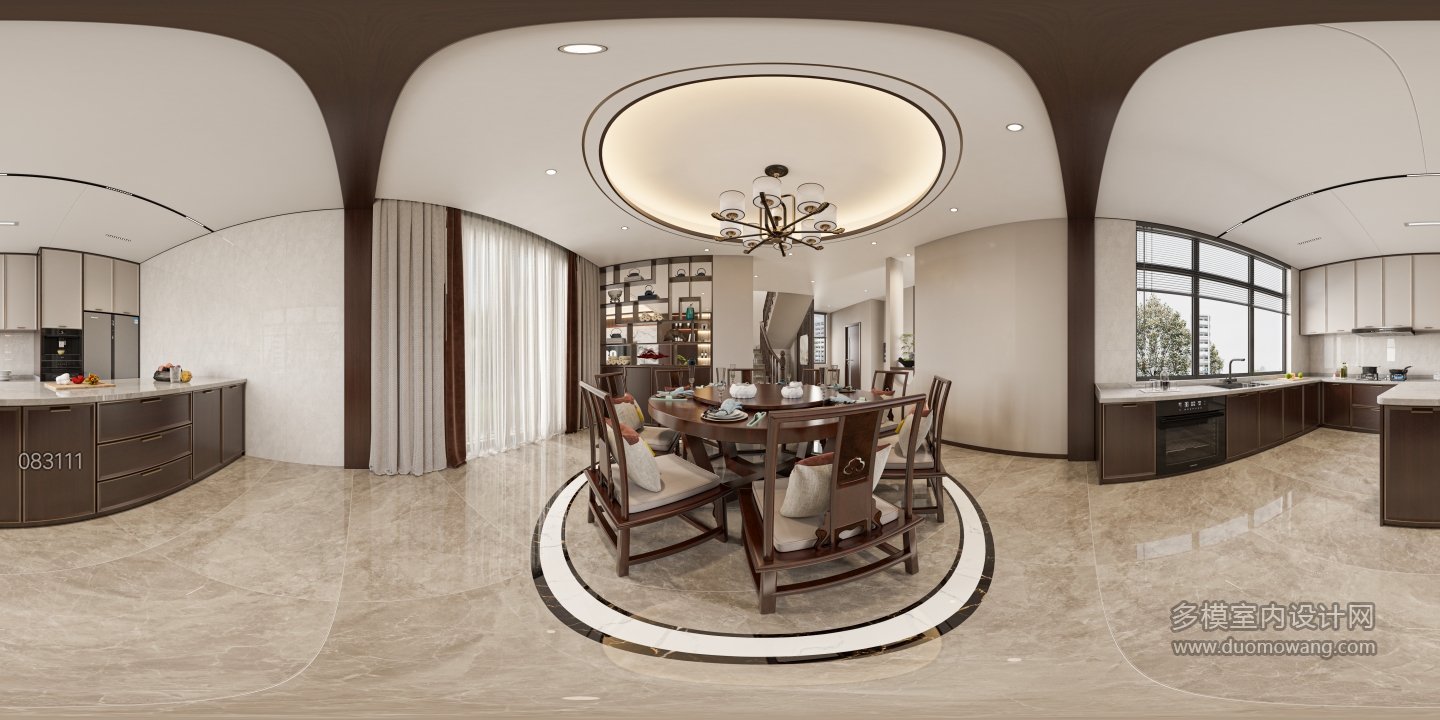 新中式餐厅 360