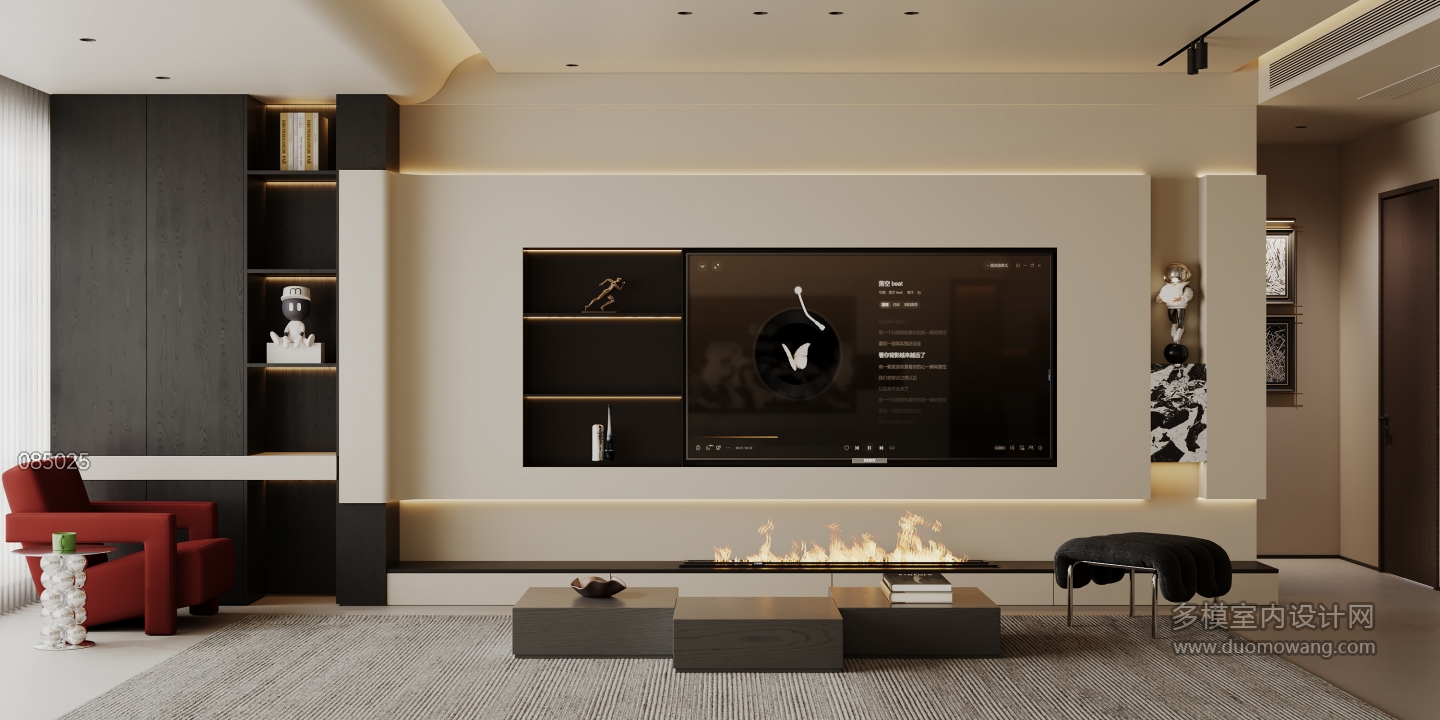 现代意式电视静态jpg