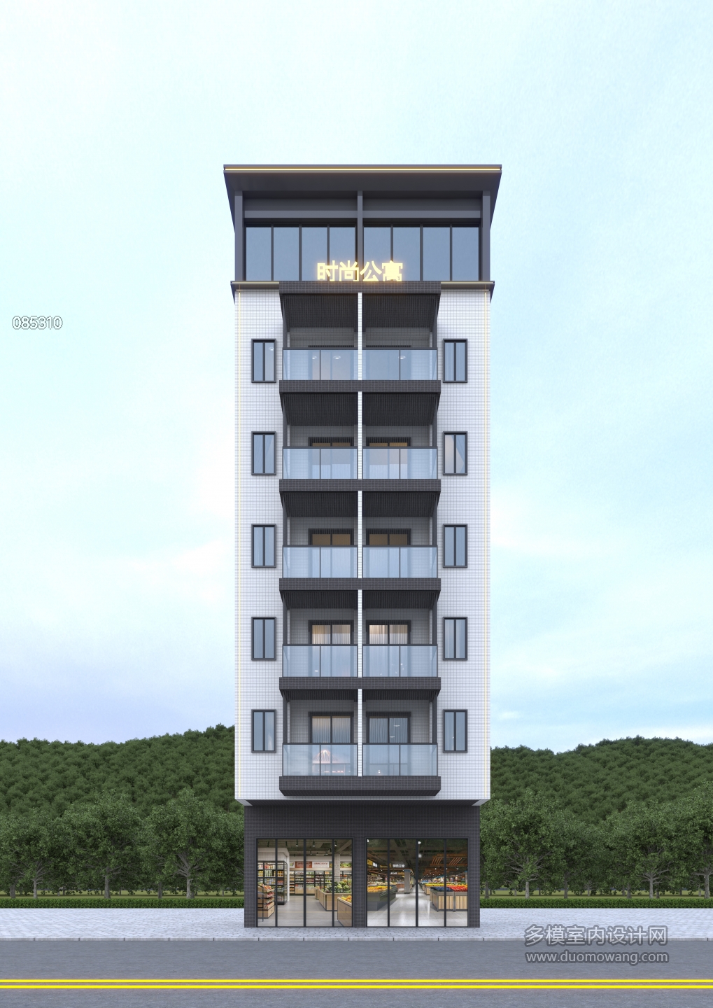 公寓正面