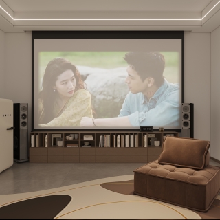 现代负一影音室单张