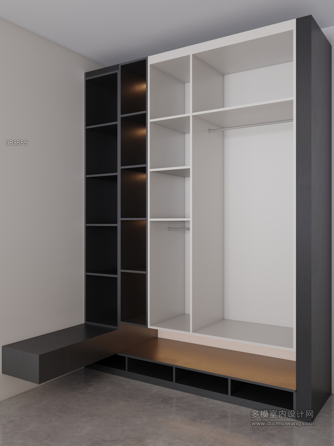 柜子内部结构-长辈房