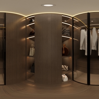 意式-步入式衣柜