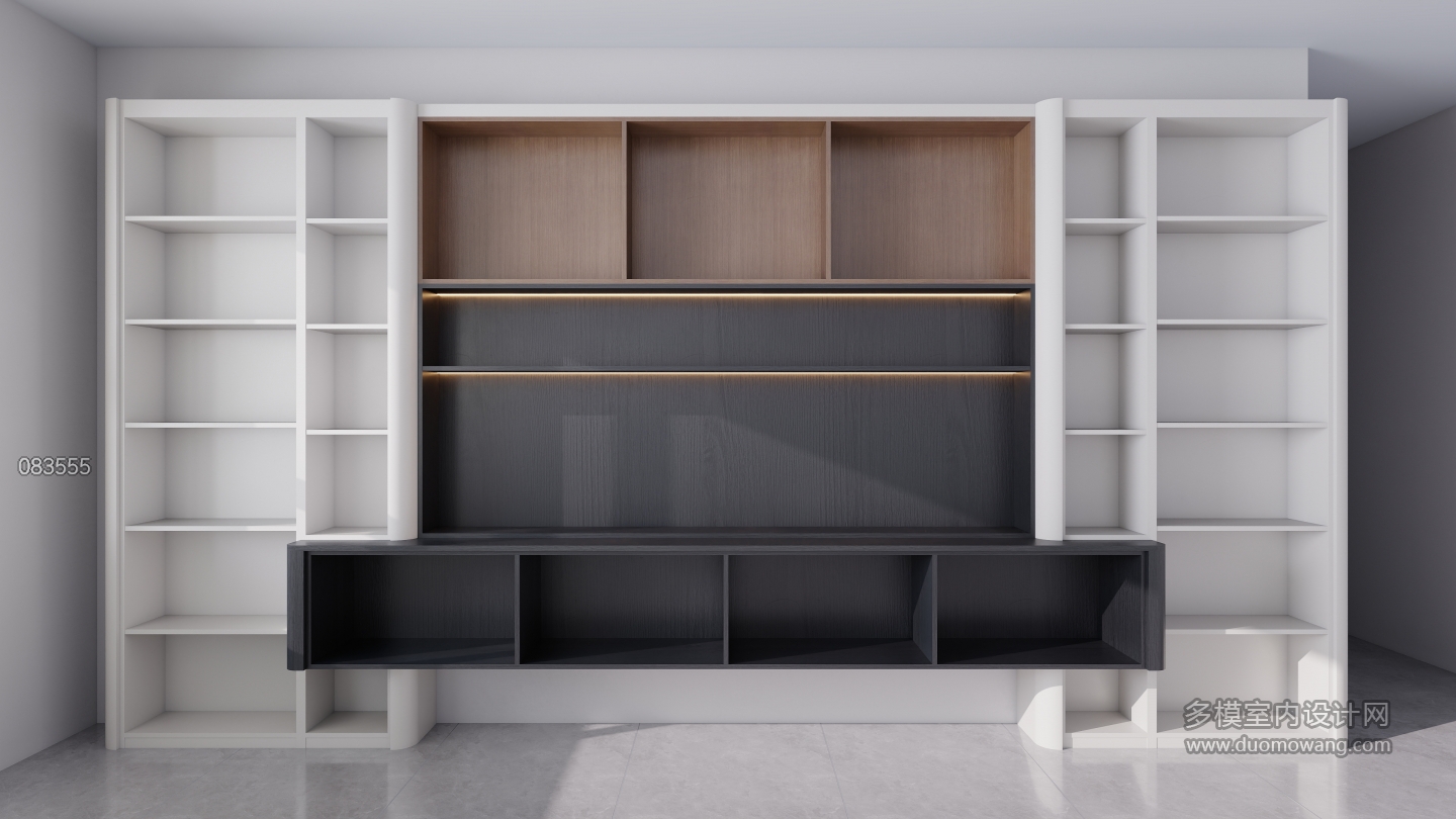 柜子内部结构-茶室