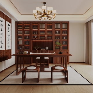 中式书房1